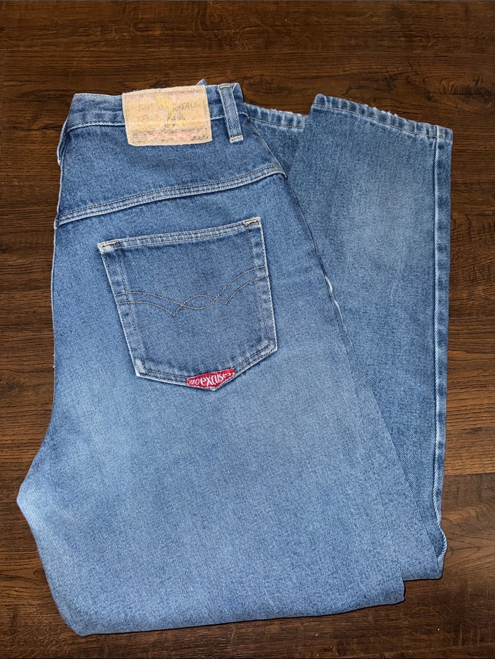 Vintage No Excuses Straight Leg Jeans View 6